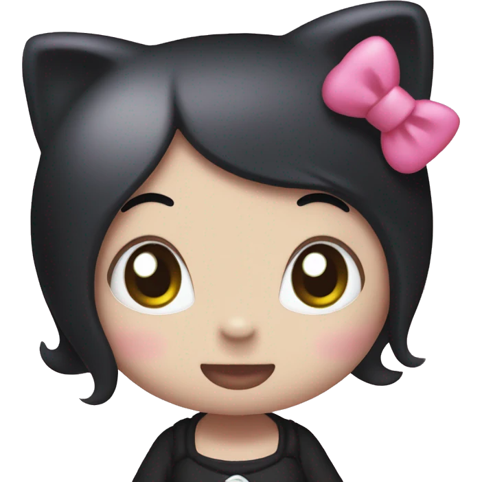 hello kitty and kuromi+ç emoji