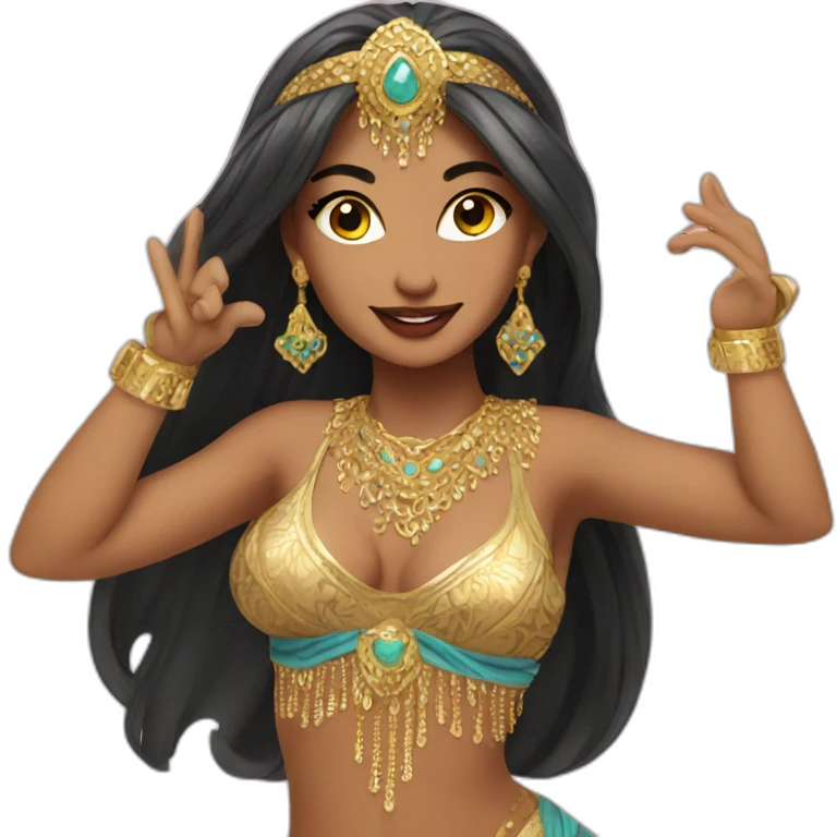 Bellydancer emoji