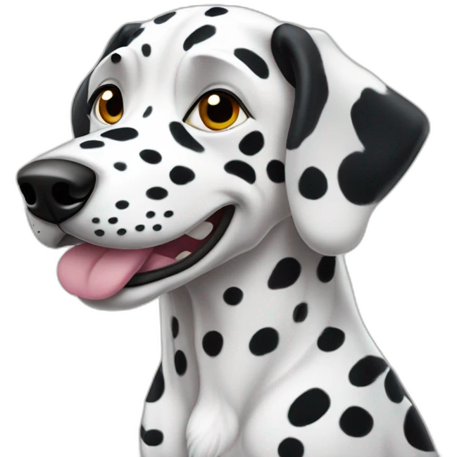 dalmation emoji