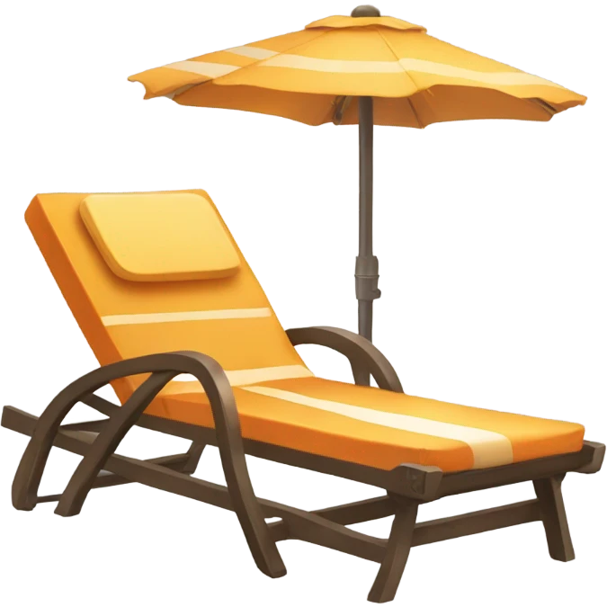 sunbed emoji