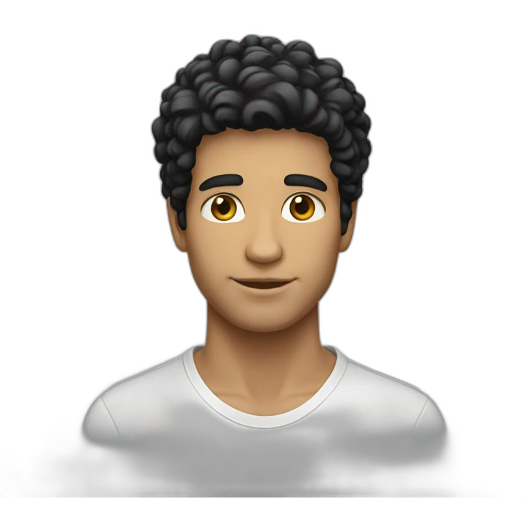 brazilian-white-guy-black-hair emoji