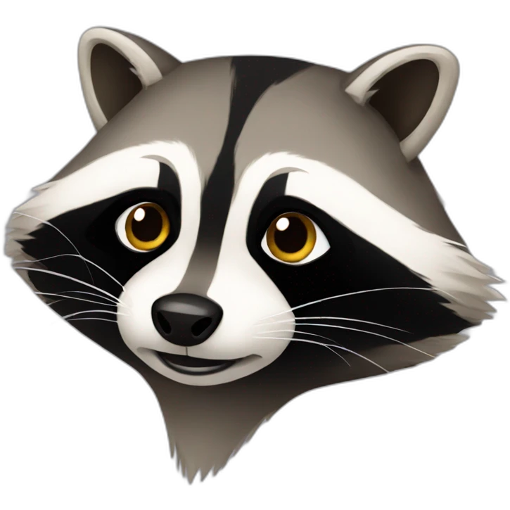 raccoon cooconing emoji