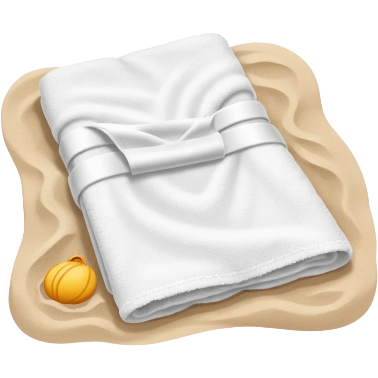 Towel – spread out on the sand emoji