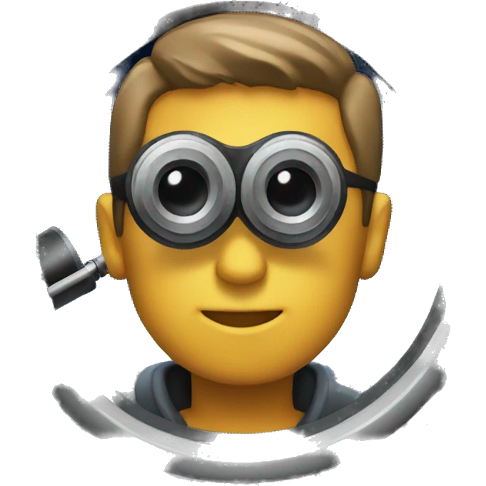 traveler looking through a telescope emoji
