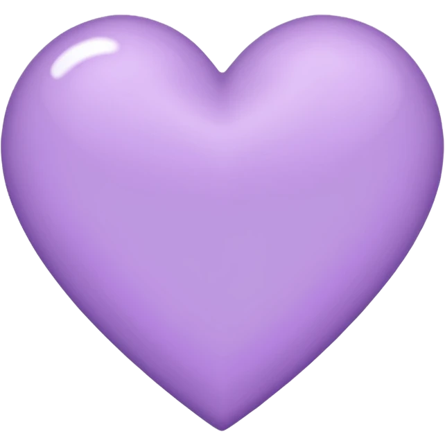 Light Purple Heart  emoji