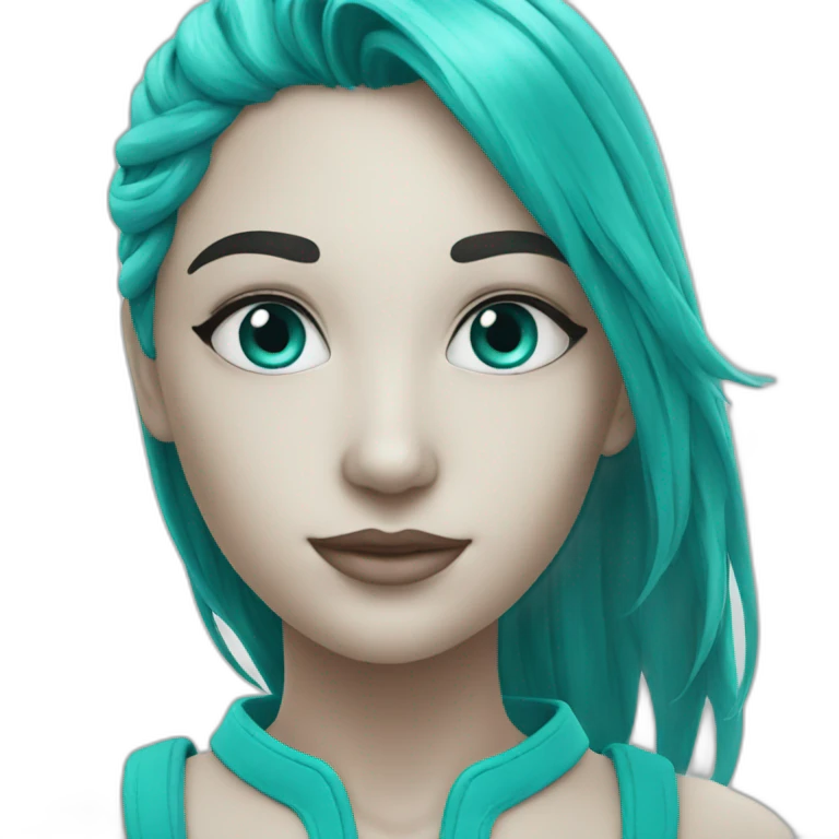 heart turquoise emoji