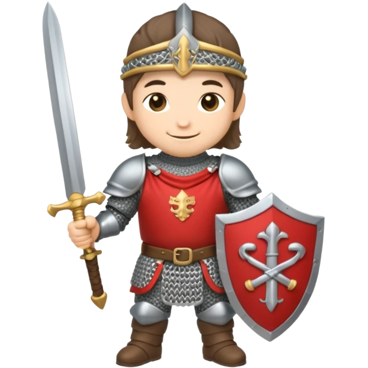 castle-guard, chibi full body emoji
