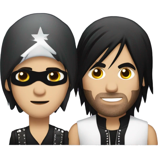 Criss Angel and Adam Lanbert emoji