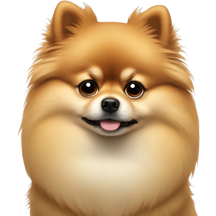 Sad pomeranian emoji
