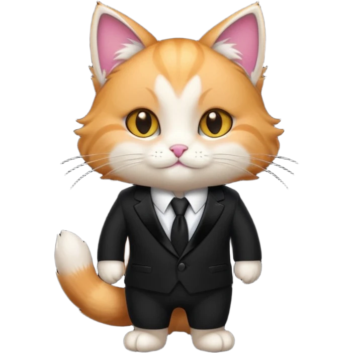 𝐦𝐚𝐠𝐢𝐜 𝐜𝐚𝐭 𝐰𝐢𝐭𝐡 𝐛𝐥𝐚𝐜𝐤 𝐬𝐮𝐢𝐭 emoji