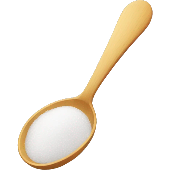 spoon with white sodium emoji