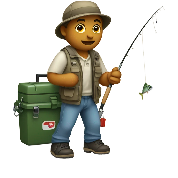 Me fishing  emoji