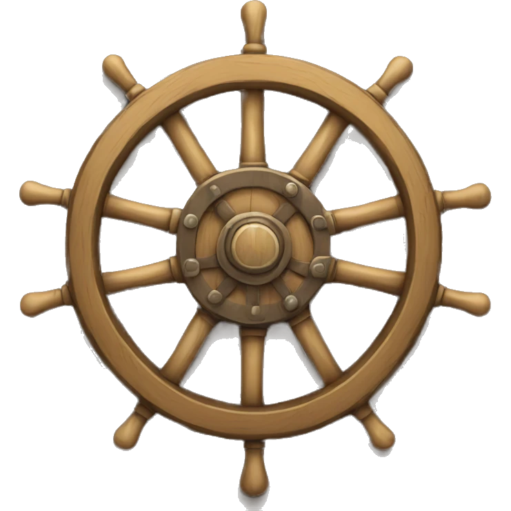 pirate boat wheel emoji