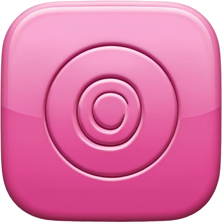 pink 3d Pinterest logo emoji