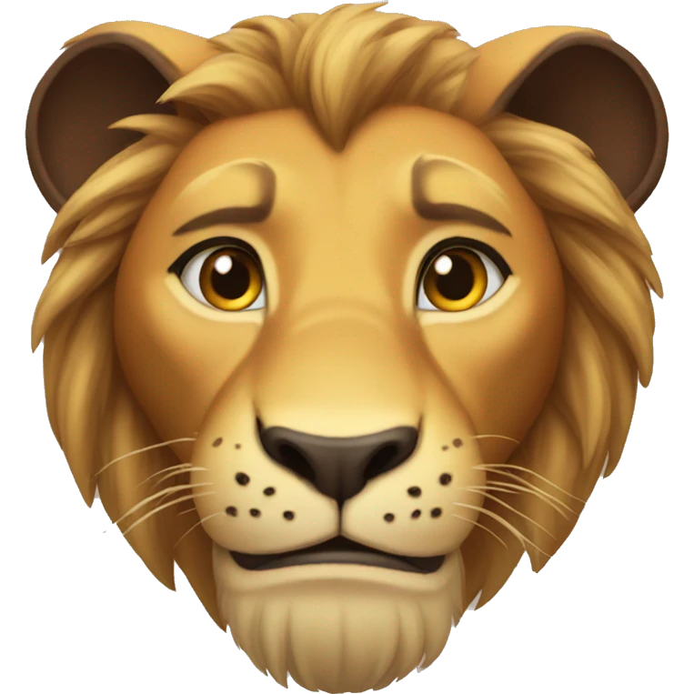 Lion king emoji