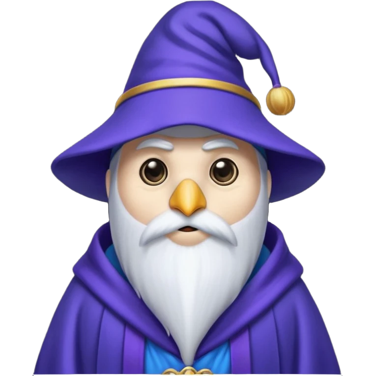 Penguin Wizard emoji