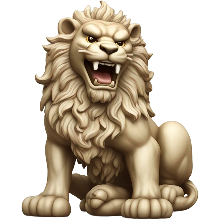 Chinese lion emoji