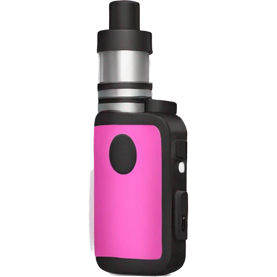 Pink vape emoji