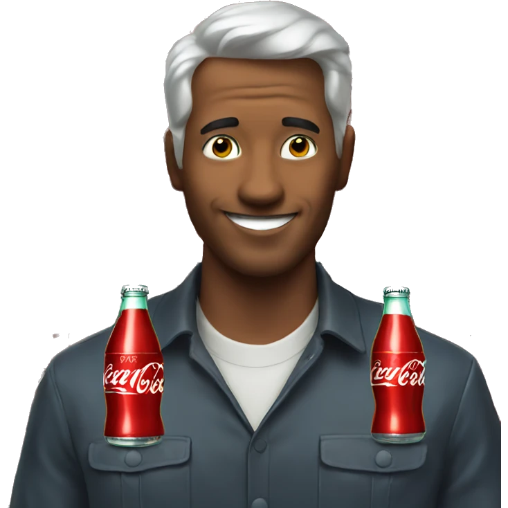 Coca Cola man emoji