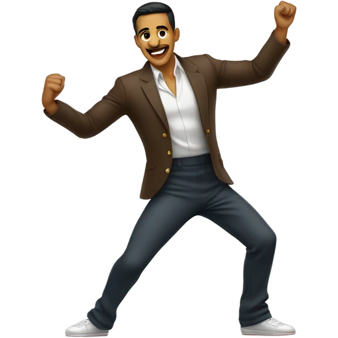 Latin man dancing salsa emoji