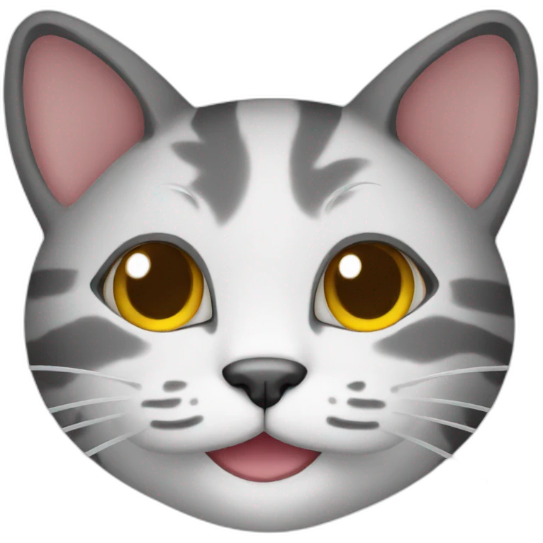 Cat smiles emoji