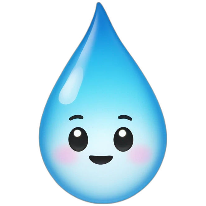 droplet emoji emoji