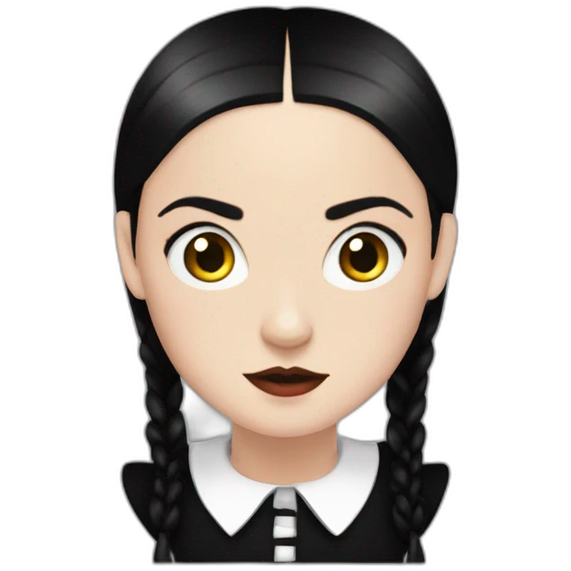 Wednesday addams emoji