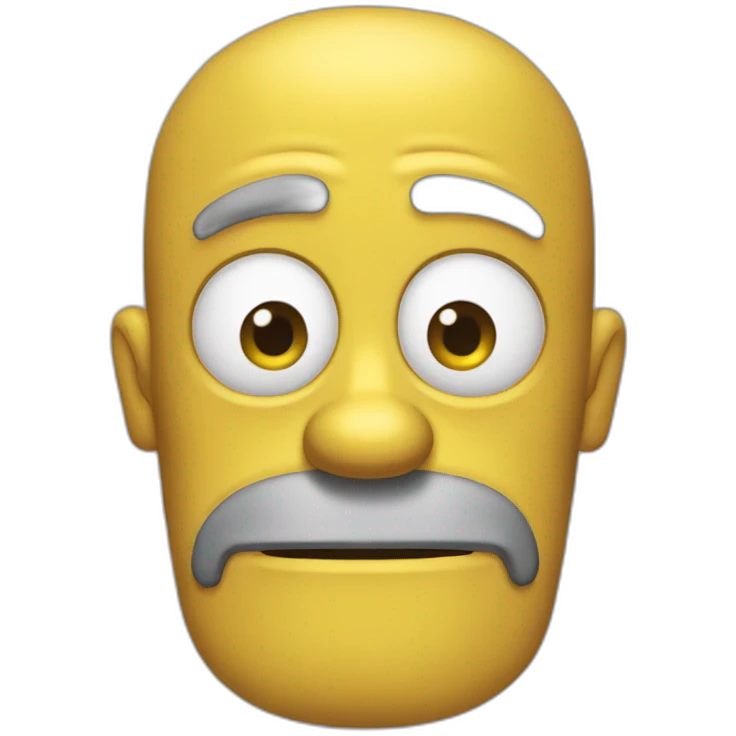 Homer simspon emoji