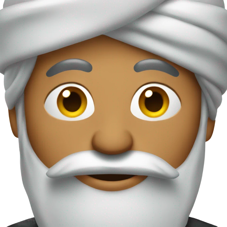 Man in turbin emoji