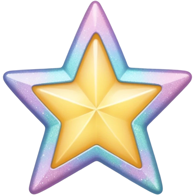 Pastel Star  emoji