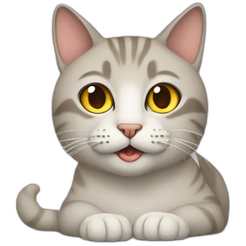 cat typeing on mac emoji