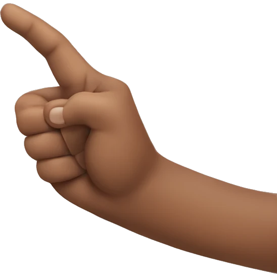 thumb and a man emoji