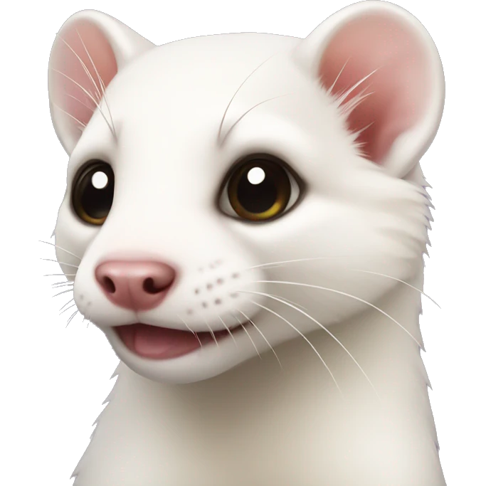 White Ferret emoji
