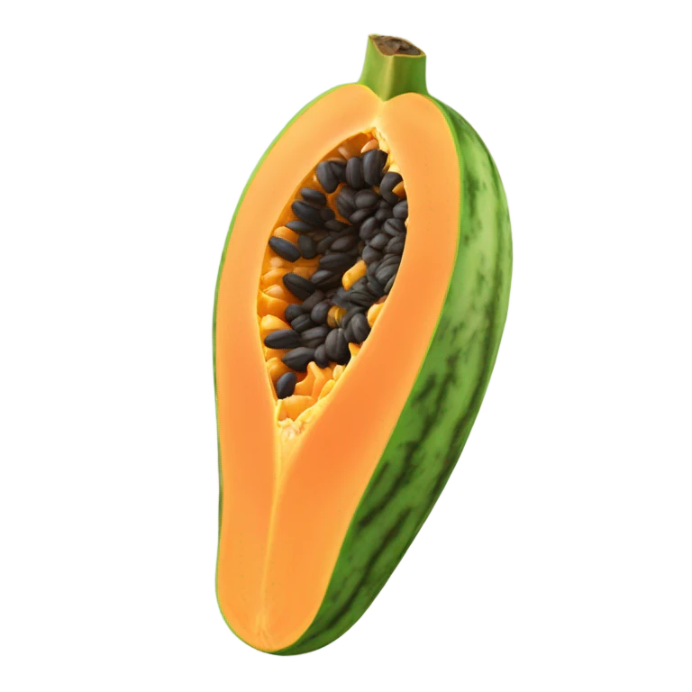 papaya emoji