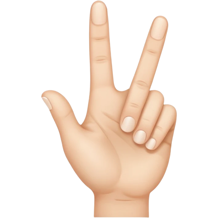 Three-finger salute emoji