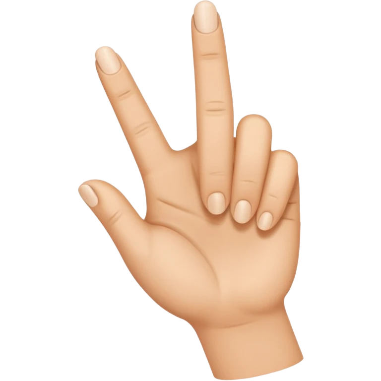 index finger emoji
