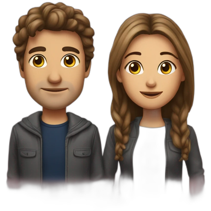 gabriel soudry et loann ammar emoji