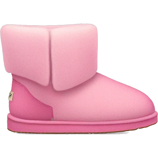 Pink UGG slippers  emoji