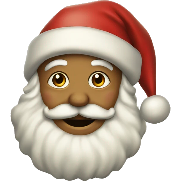Vintage Santa emoji