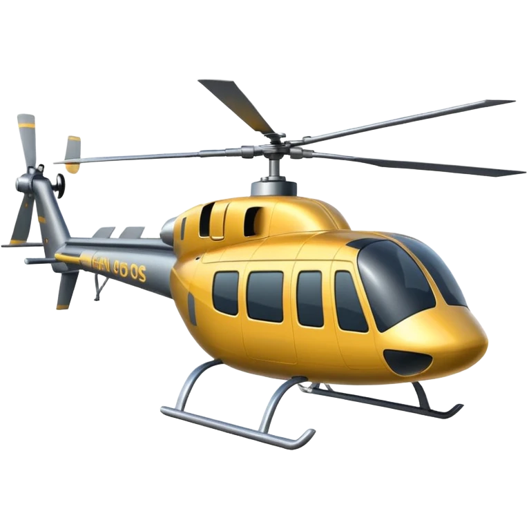 helicopter emoji