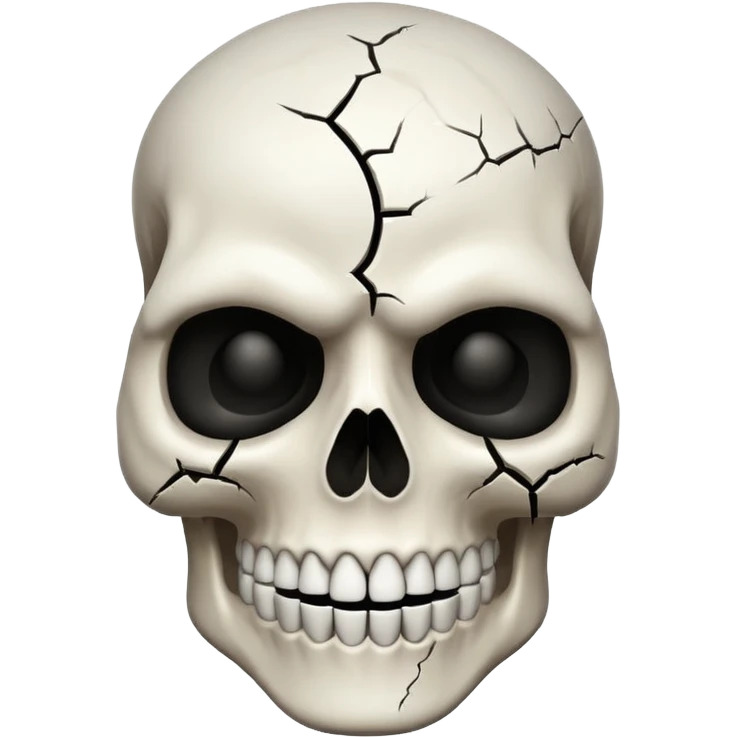 Terror calavera  emoji