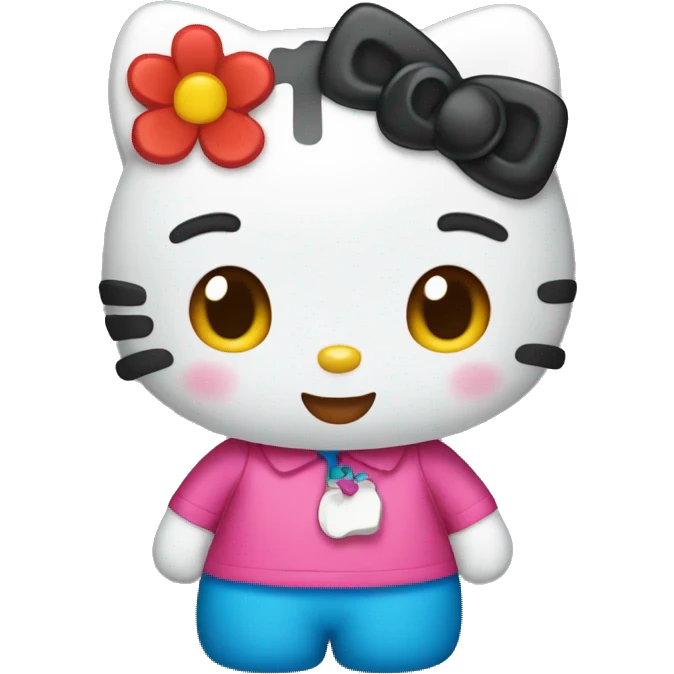 Hispanic Hello Kitty emoji