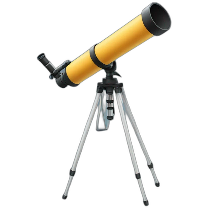 telescope qui pleure emoji