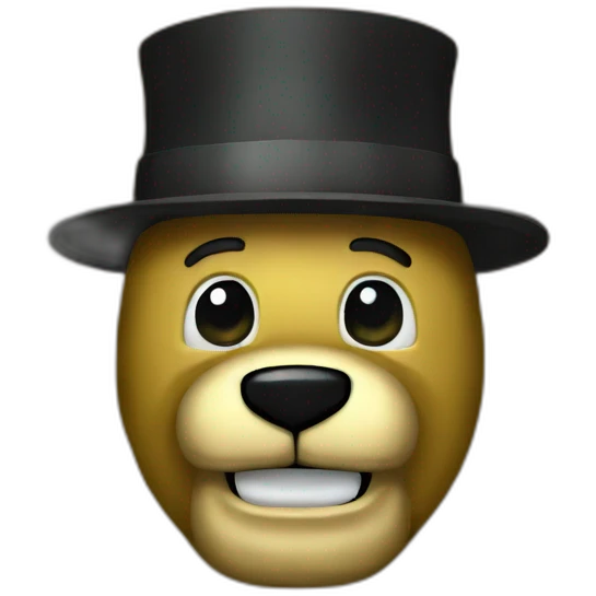 Golden freddy emoji