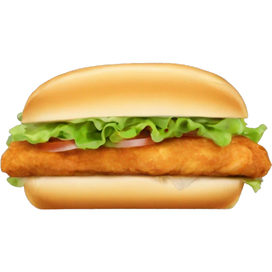 Chicken sandwich  emoji