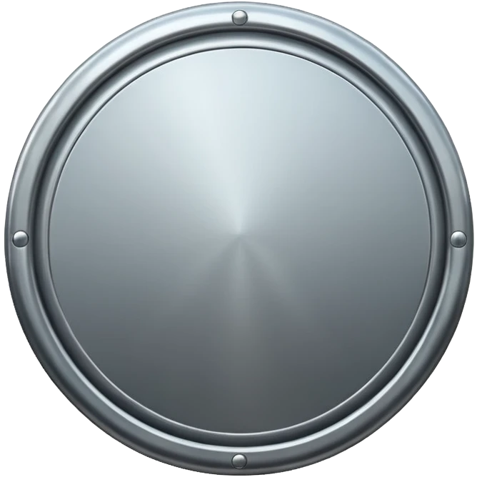 simple steel shield emoji