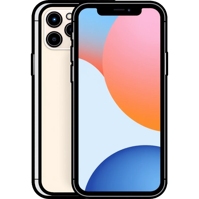 iPhone 14 Pro with dynamic island feature, sleek design emoji