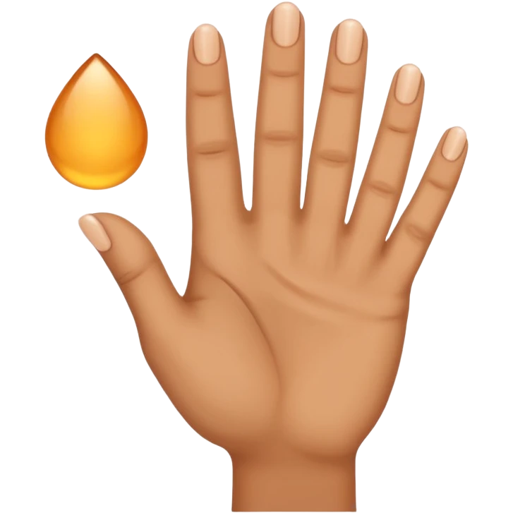 grip on hand holding something emoji