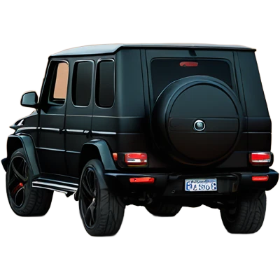 Matte black g-wagon  emoji