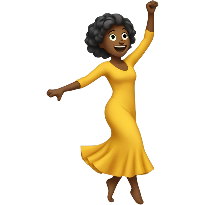 Woman dancing  emoji